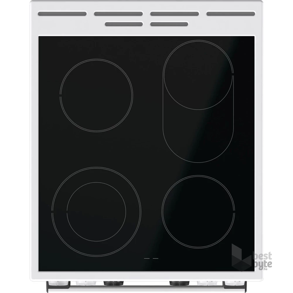Gorenje GECS5C70WA szürke, szabadonálló, kerámialapos, elektromos, főzőzóna: 4, sütő:70L, grill, tűzhely