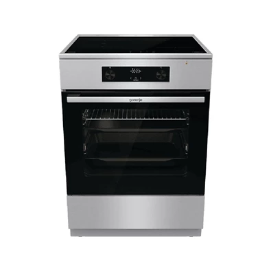 Gorenje GEIT6C60XPG szürke, szabadonálló, indukciós, főzőzóna: 4, sütő:71L, grill, tűzhely