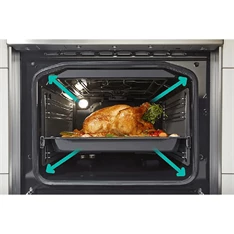 Gorenje GEIT6C60XPG szürke, szabadonálló, indukciós, főzőzóna: 4, sütő:71L, grill, tűzhely