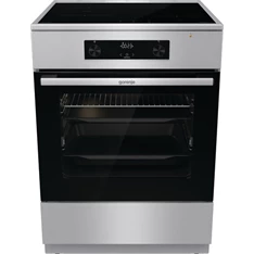 Gorenje GEIT6C60XPG szürke, szabadonálló, indukciós, főzőzóna: 4, sütő:71L, grill, tűzhely