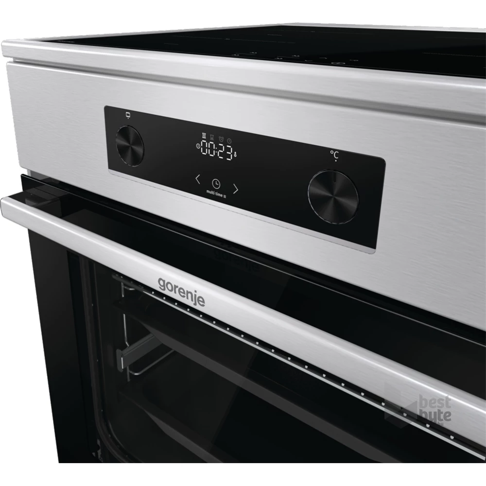 Gorenje GEIT6C60XPG szürke, szabadonálló, indukciós, főzőzóna: 4, sütő:71L, grill, tűzhely