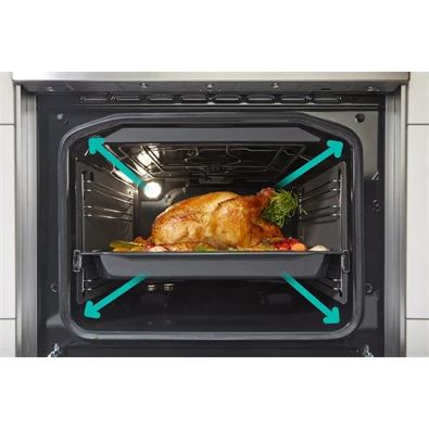 Gorenje GEIT6C60XPG szürke, szabadonálló, indukciós, főzőzóna: 4, sütő:71L, grill, tűzhely