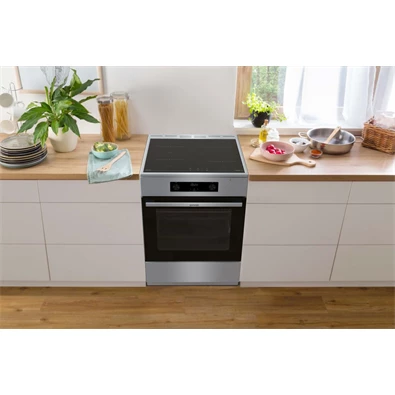 Gorenje GEIT6C60XPG szürke, szabadonálló, indukciós, főzőzóna: 4, sütő:71L, grill, tűzhely