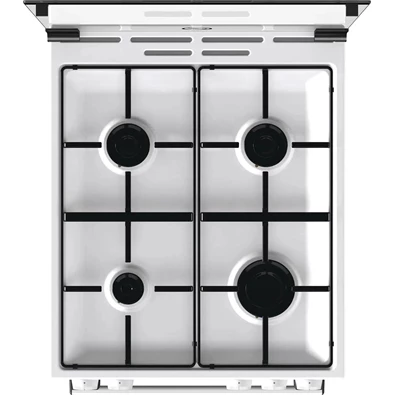 Gorenje GG5A13WJ fehér, szabadonálló, gáz, főzőzóna: 4, sütő:70L, tűzhely