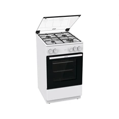 Gorenje GG5A13WJ fehér, szabadonálló, gáz, főzőzóna: 4, sütő:70L, tűzhely