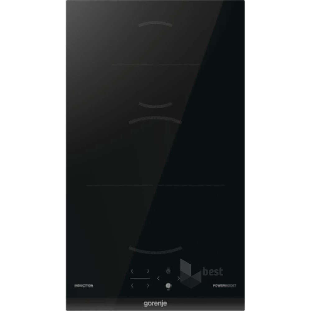 Gorenje GI3201BC fekete, beépíthető, indukciós, főzőzóna: 2, beépíthető méret: 27cm, főzőlap