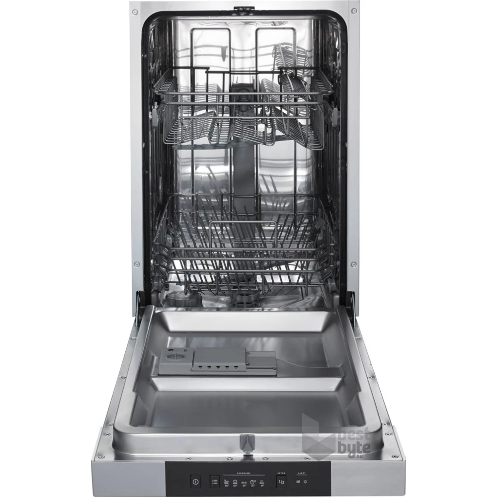 Gorenje GI520E15X programok száma: 5, keskeny beépíthető, 9 terítékes mosogatógép 