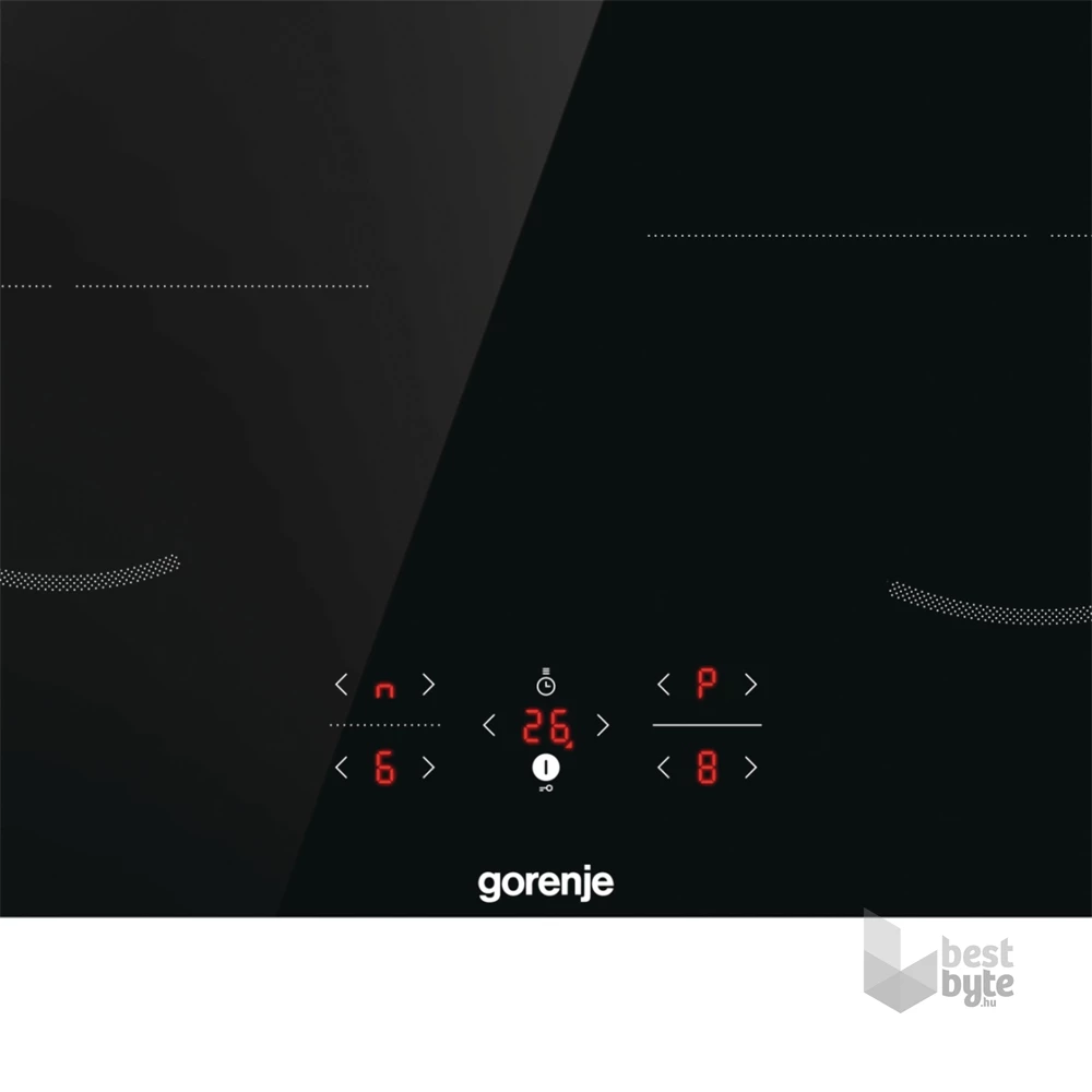Gorenje GI6421BSC fekete, beépíthető, indukciós, főzőzóna: 4, beépíthető méret: 56cm, főzőlap
