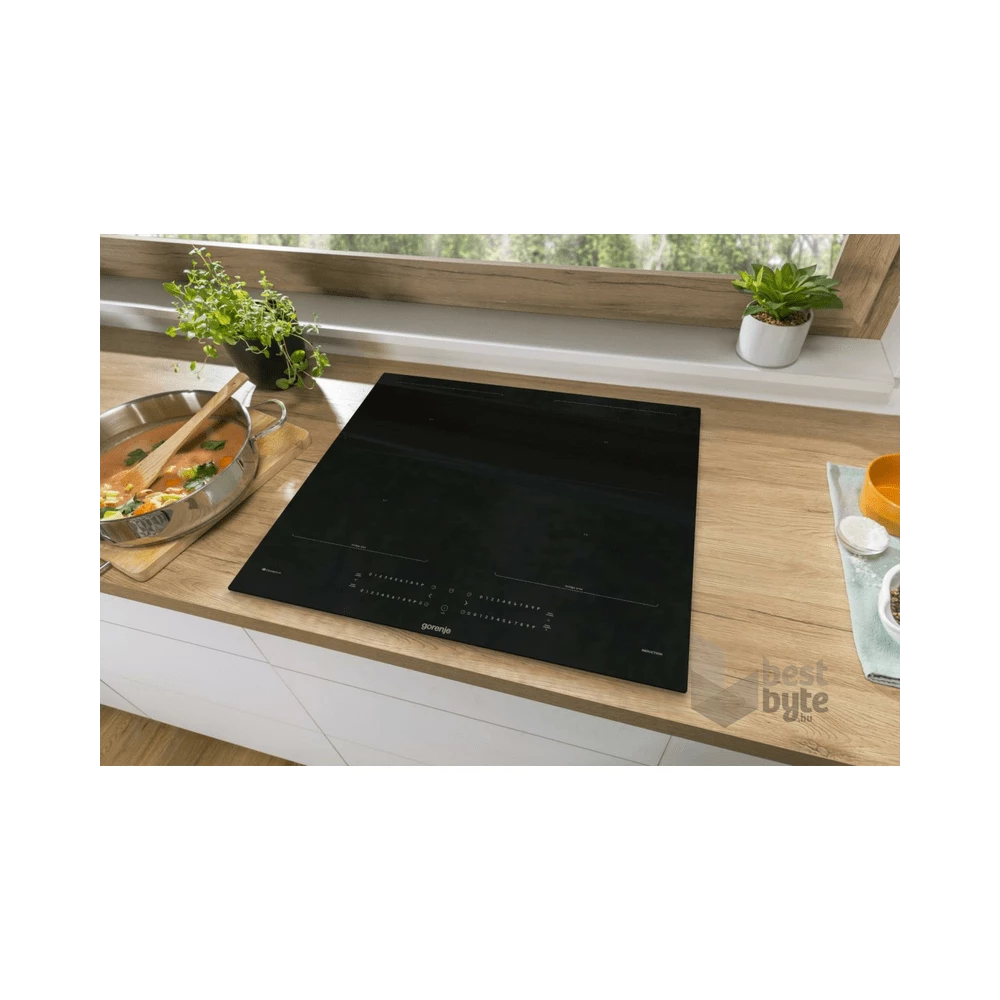Gorenje GI6442BSCWF fekete, beépíthető, indukciós, főzőzóna: 4, beépíthető méret: 56cm, főzőlap