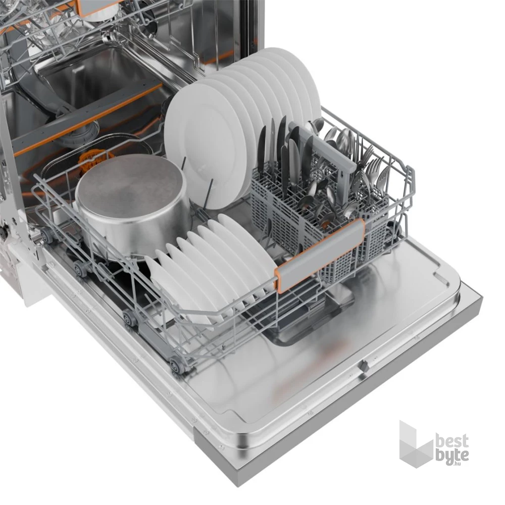 Gorenje GI672B90X programok száma: 7, beépíthető, 14 terítékes mosogatógép 
