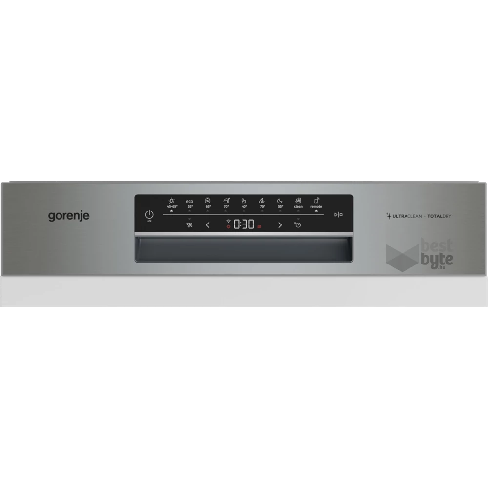 Gorenje GI672B90X programok száma: 7, beépíthető, 14 terítékes mosogatógép 