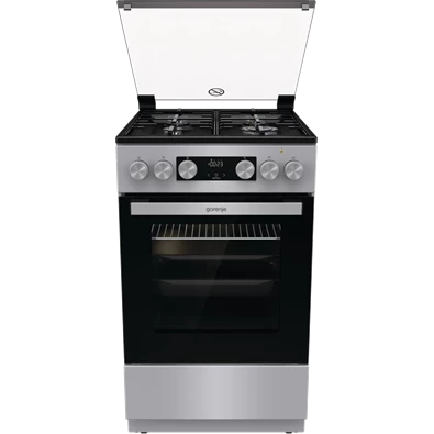 Gorenje GK5C41SH-B inox kombinált tűzhely
