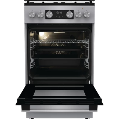 Gorenje GK5C41SH-B inox kombinált tűzhely