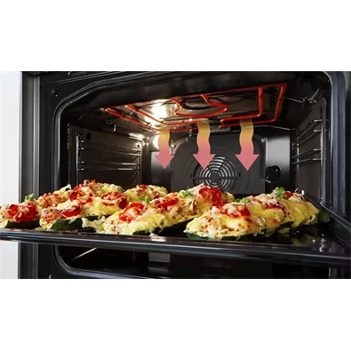 Gorenje GK5C41SJ inox, szabadonálló, gáz, kombinált, főzőzóna: 4, sütő:62L, grill, tűzhely