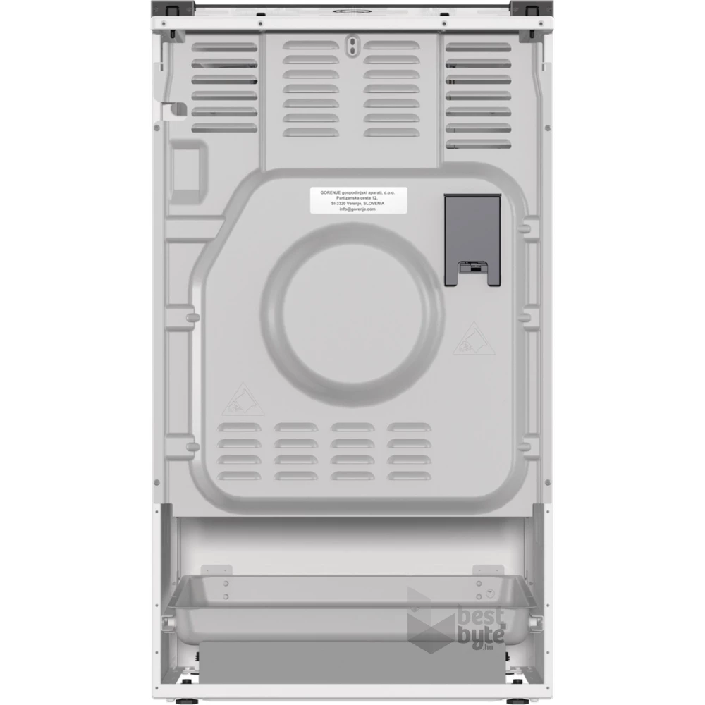 Gorenje GK5C41WH-B fehér, szabadonálló, gáz, kombinált, főzőzóna: 4, sütő:77L, grill, tűzhely
