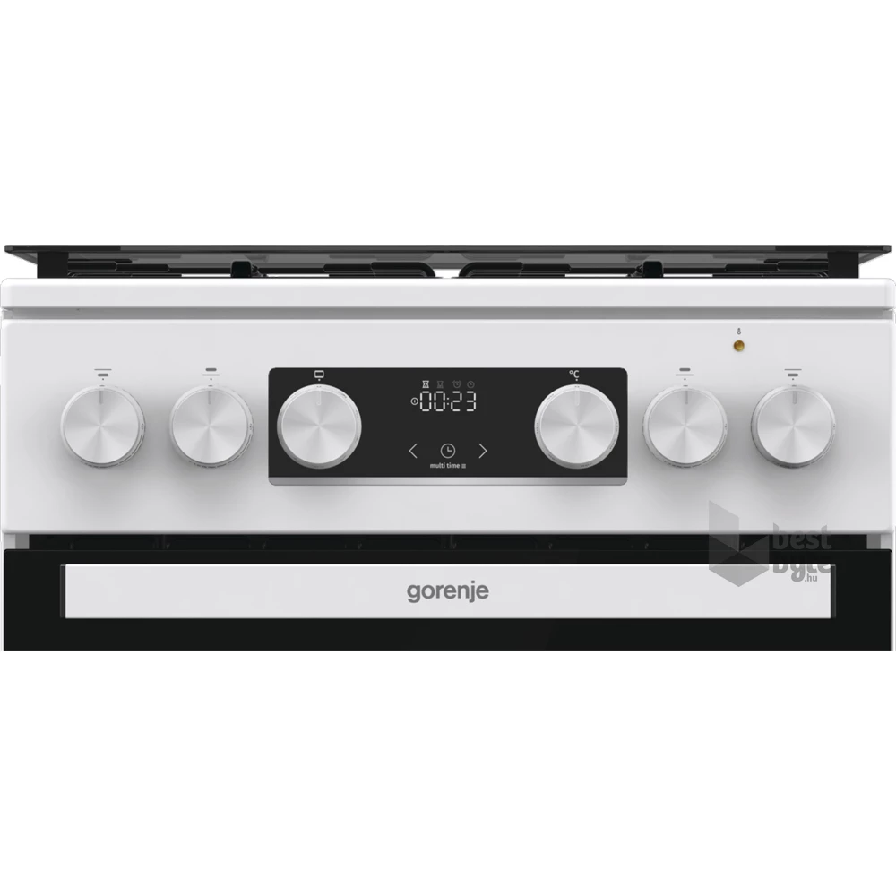 Gorenje GK5C41WH-B fehér, szabadonálló, gáz, kombinált, főzőzóna: 4, sütő:77L, grill, tűzhely
