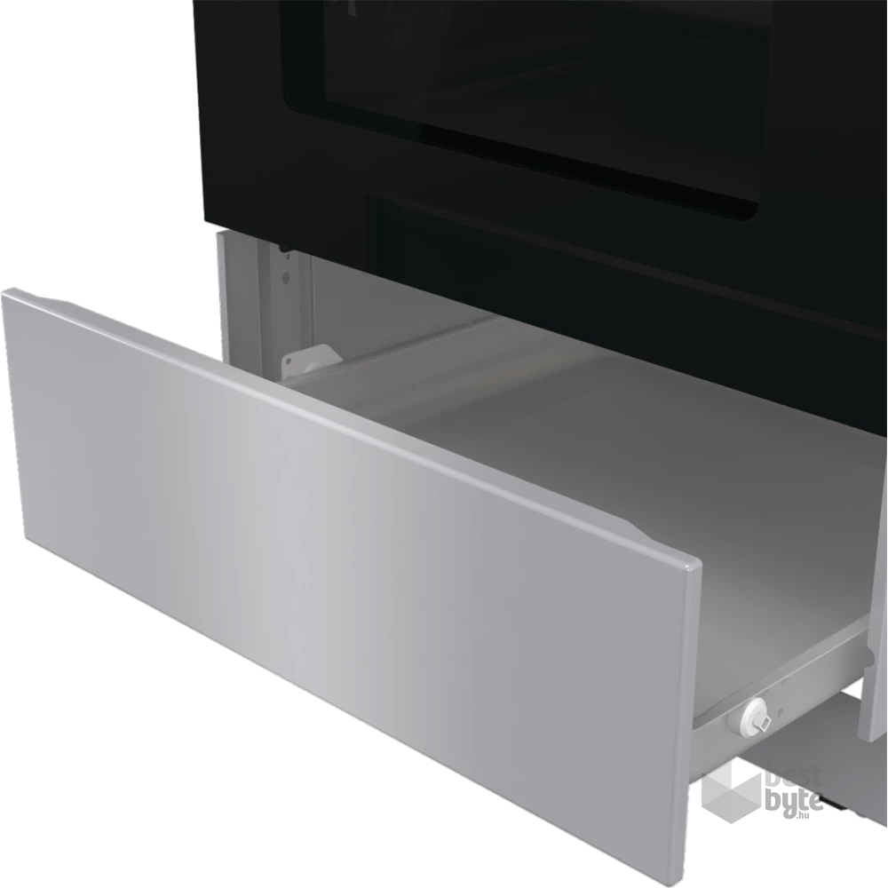 Gorenje GK5C42SH-B Inox, szabadonálló, gáz, kombinált, főzőzóna: 4, sütő:70L, grill, tűzhely