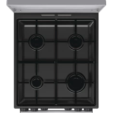 Gorenje GK5C42SJ szürke, szabadonálló, gáz, kombinált, főzőzóna: 4, sütő:62L, grill, tűzhely