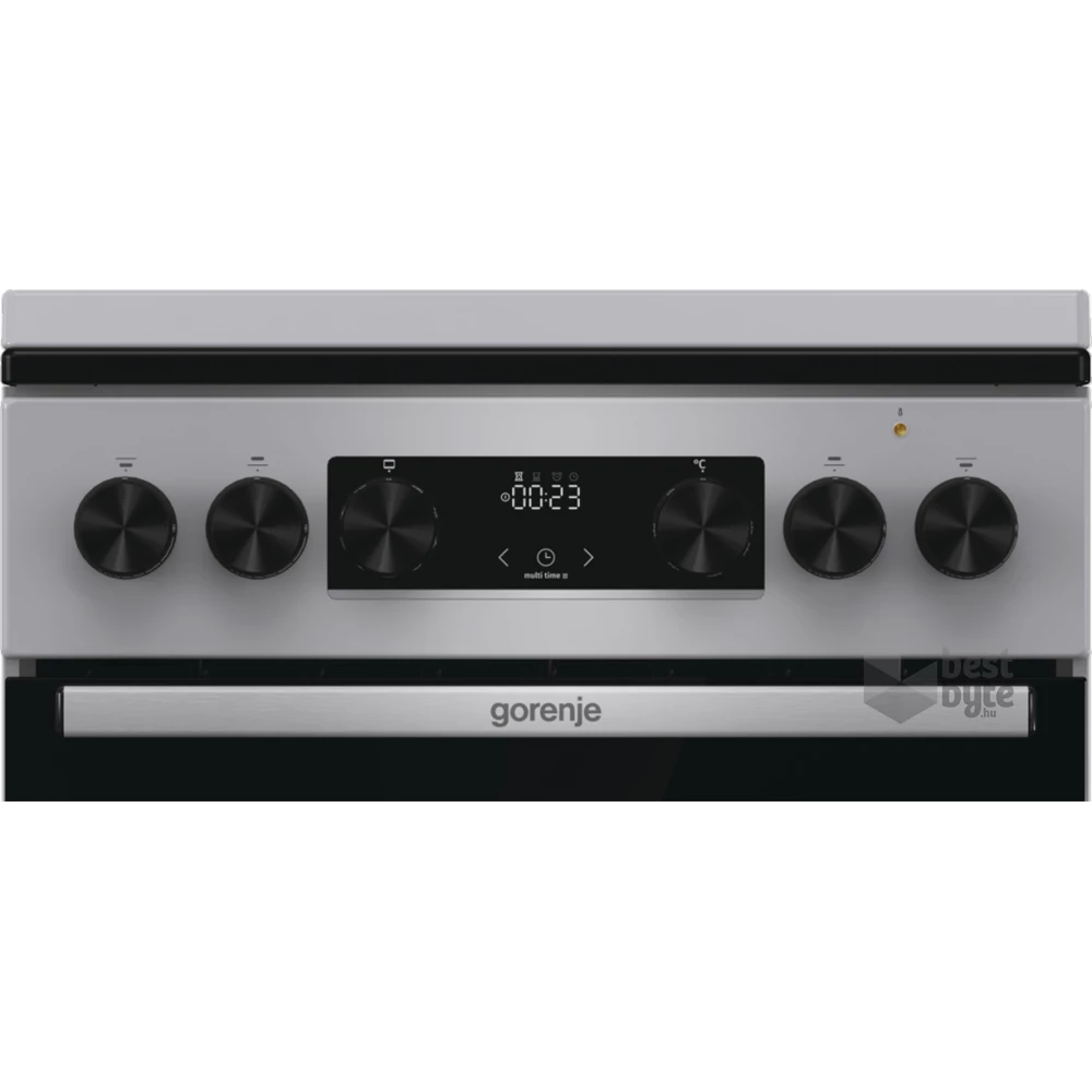 Gorenje GK5C42SJ szürke, szabadonálló, gáz, kombinált, főzőzóna: 4, sütő:62L, grill, tűzhely