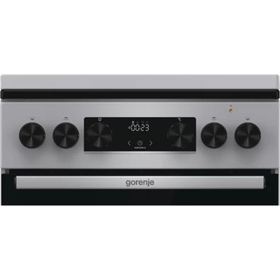 Gorenje GK5C42SJ szürke, szabadonálló, gáz, kombinált, főzőzóna: 4, sütő:62L, grill, tűzhely