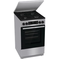 Gorenje GK5C42SJ szürke, szabadonálló, gáz, kombinált, főzőzóna: 4, sütő:62L, grill, tűzhely