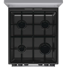 Gorenje GK5C42SJ szürke, szabadonálló, gáz, kombinált, főzőzóna: 4, sütő:62L, grill, tűzhely