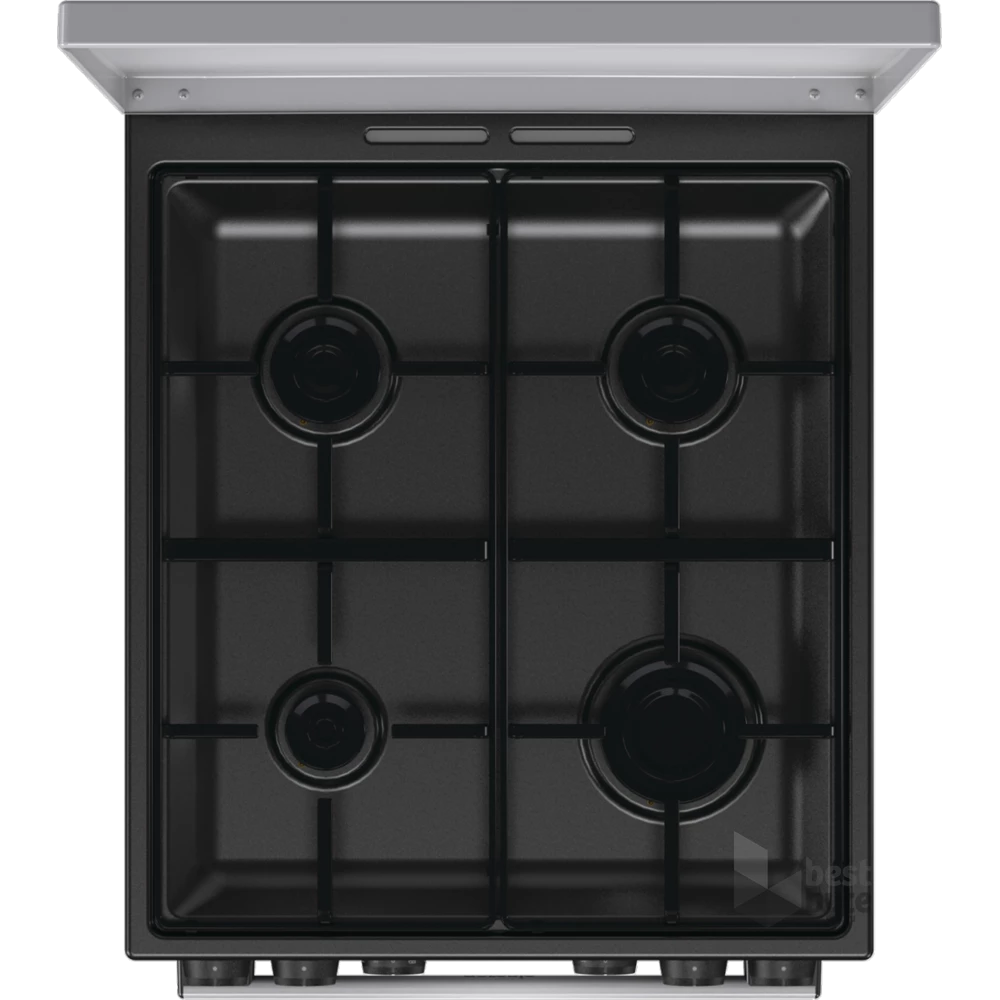 Gorenje GK5C42SJ szürke, szabadonálló, gáz, kombinált, főzőzóna: 4, sütő:62L, grill, tűzhely