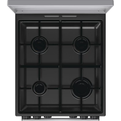Gorenje GK5C42SJ szürke, szabadonálló, gáz, kombinált, főzőzóna: 4, sütő:62L, grill, tűzhely