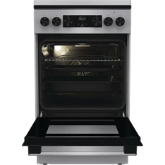 Gorenje GK5C42SJ szürke, szabadonálló, gáz, kombinált, főzőzóna: 4, sütő:62L, grill, tűzhely