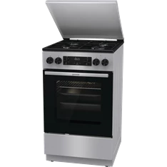 Gorenje GK5C42SJ szürke, szabadonálló, gáz, kombinált, főzőzóna: 4, sütő:62L, grill, tűzhely