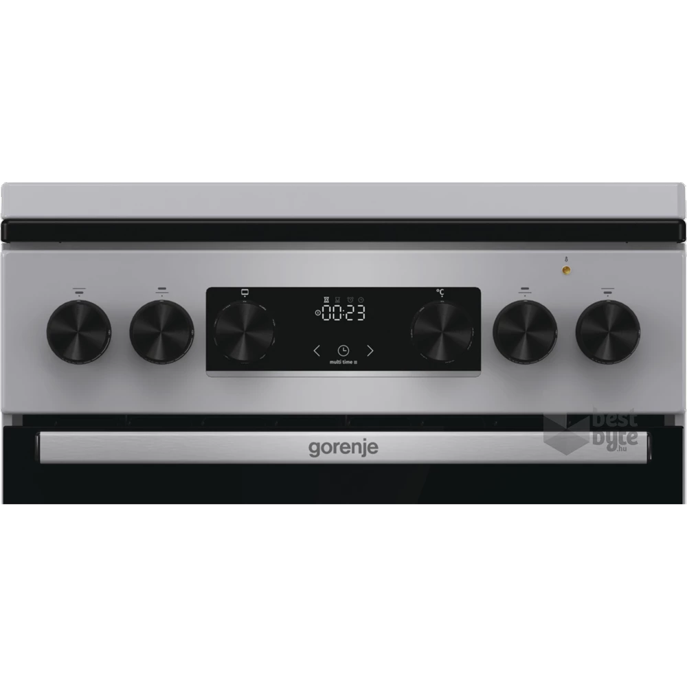 Gorenje GK5C42SJ szürke, szabadonálló, gáz, kombinált, főzőzóna: 4, sütő:62L, grill, tűzhely
