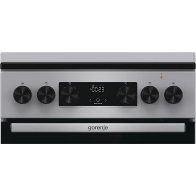 Gorenje GK5C42SJ szürke, szabadonálló, gáz, kombinált, főzőzóna: 4, sütő:62L, grill, tűzhely