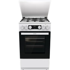 Gorenje GK5C42WH-B fehér, szabadonálló, gáz, kombinált, főzőzóna: 4, sütő:70L, grill, tűzhely (Újszerű)