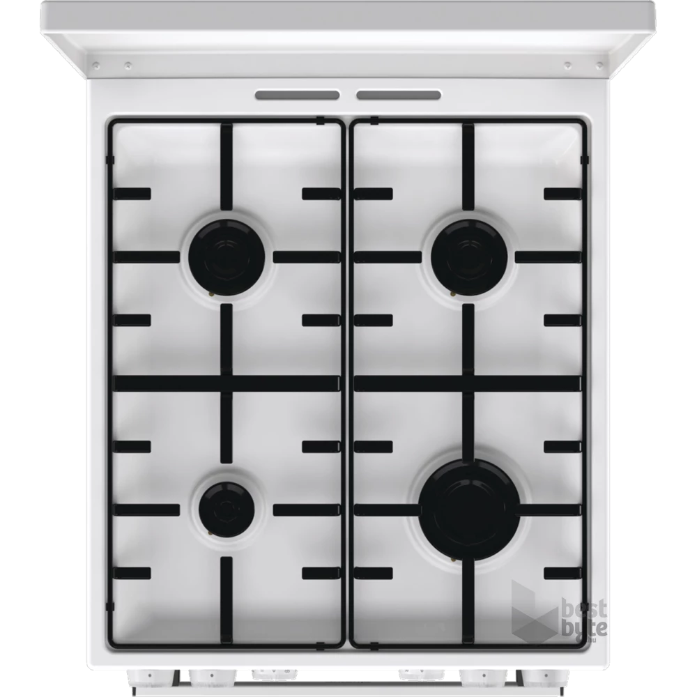 Gorenje GK5C42WH-B fehér, szabadonálló, gáz, kombinált, főzőzóna: 4, sütő:70L, grill, tűzhely (Újszerű)
