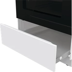 Gorenje GK5C42WH-B fehér, szabadonálló, gáz, kombinált, főzőzóna: 4, sütő:70L, grill, tűzhely (Újszerű)