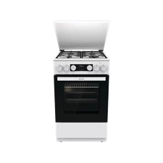 Gorenje GK5C42WH-B fehér, szabadonálló, gáz, kombinált, főzőzóna: 4, sütő:70L, grill, tűzhely