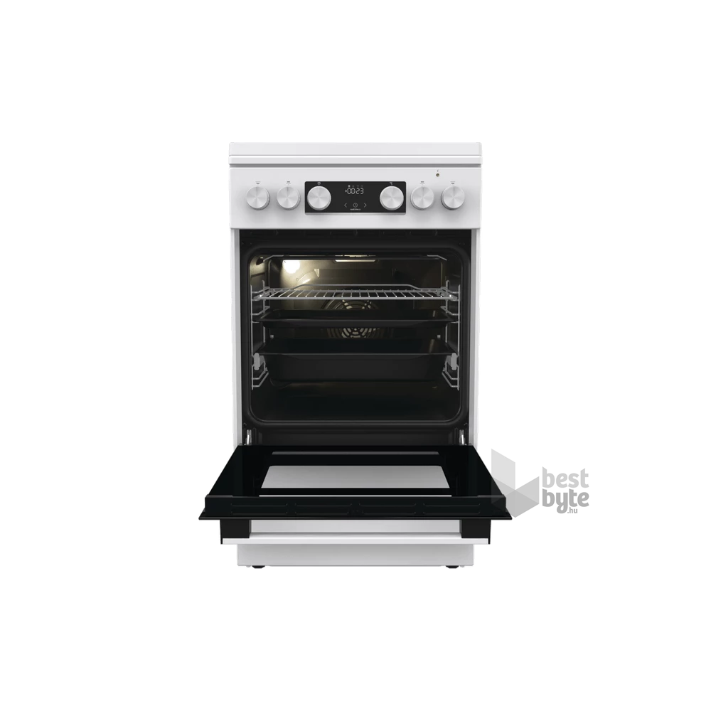 Gorenje GK5C42WH-B fehér, szabadonálló, gáz, kombinált, főzőzóna: 4, sütő:70L, grill, tűzhely