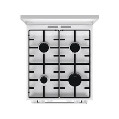 Gorenje GK5C42WH-B fehér, szabadonálló, gáz, kombinált, főzőzóna: 4, sütő:70L, grill, tűzhely