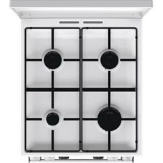 Gorenje GK5C42WJ fehér, szabadonálló, gáz, kombinált, főzőzóna: 4, sütő:62L, grill, tűzhely (Újszerű)