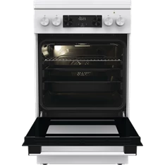 Gorenje GK5C42WJ fehér, szabadonálló, gáz, kombinált, főzőzóna: 4, sütő:62L, grill, tűzhely (Újszerű)