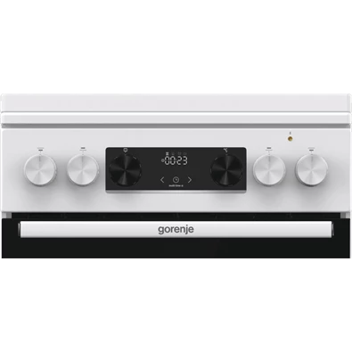 Gorenje GK5C42WJ fehér, szabadonálló, gáz, kombinált, főzőzóna: 4, sütő:62L, grill, tűzhely (Újszerű)