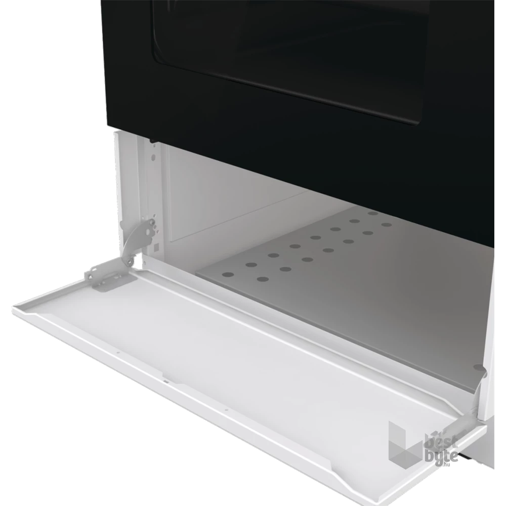 Gorenje GK5C42WJ fehér, szabadonálló, gáz, kombinált, főzőzóna: 4, sütő:62L, grill, tűzhely (Újszerű)