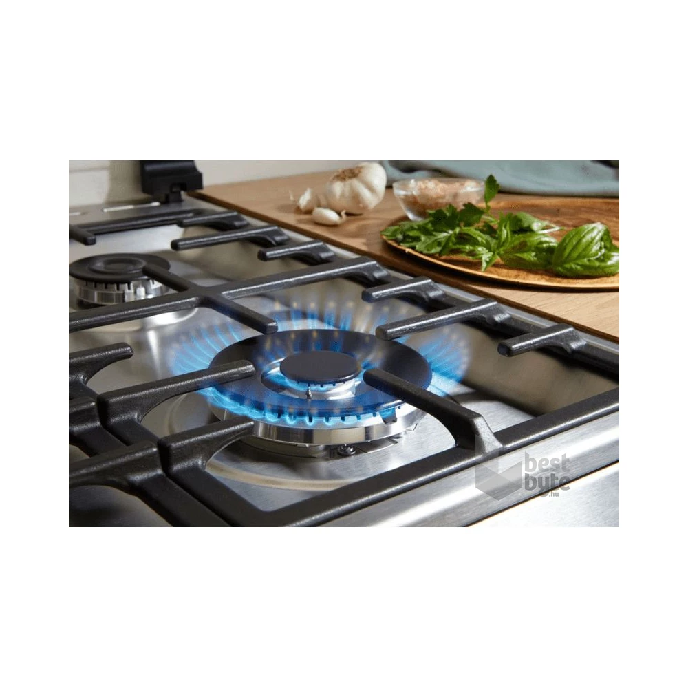Gorenje GK5C62SH inox, szabadonálló, gáz, kombinált, főzőzóna: 4, sütő:70L, grill, tűzhely