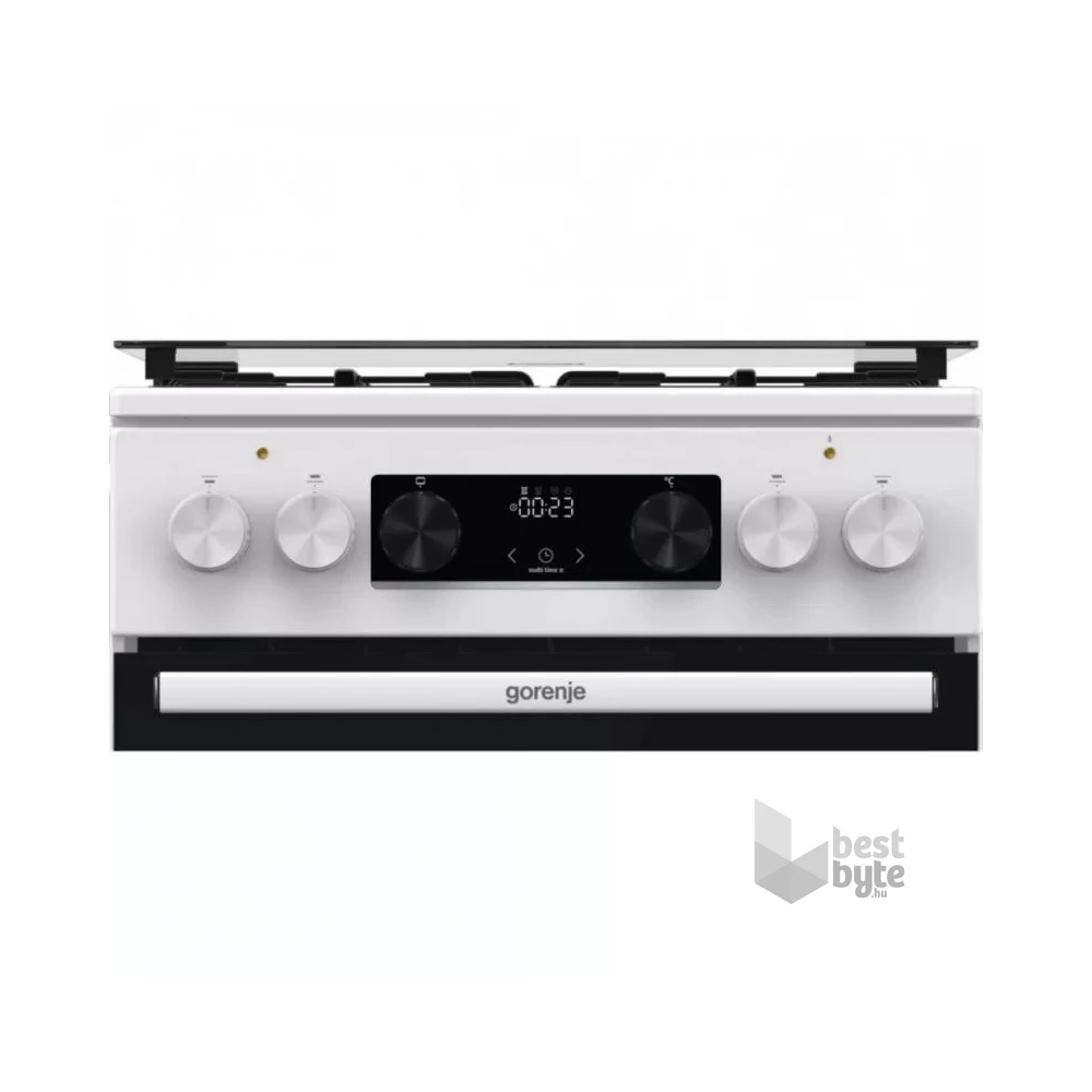 Gorenje GK5C62WH fehér, szabadonálló, gáz, kombinált, főzőzóna: 4, sütő:77L, grill, tűzhely