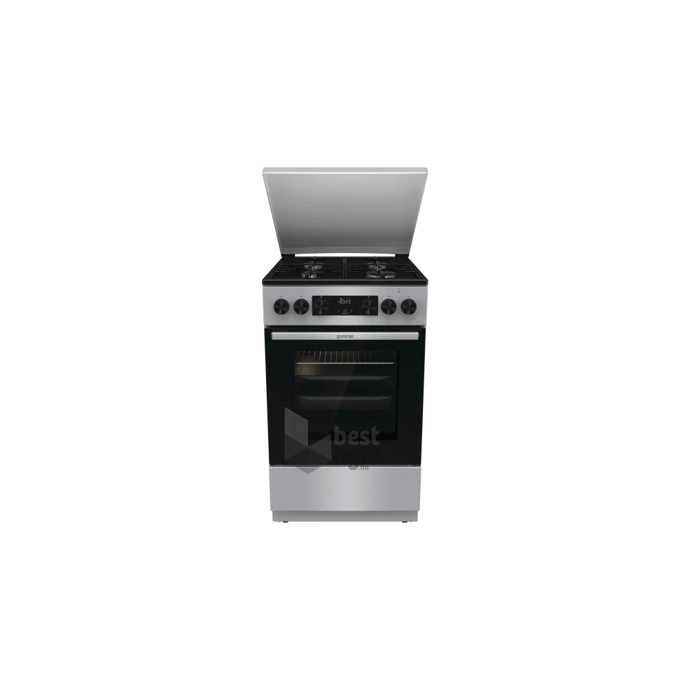 Gorenje GK5C63SH szürke, szabadonálló, gáz, kombinált, főzőzóna: 4, sütő:70L, grill, tűzhely