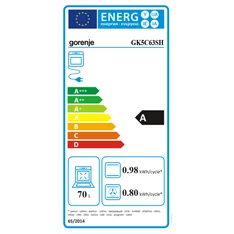 Gorenje GK5C63SH kombinált gáztűzhely