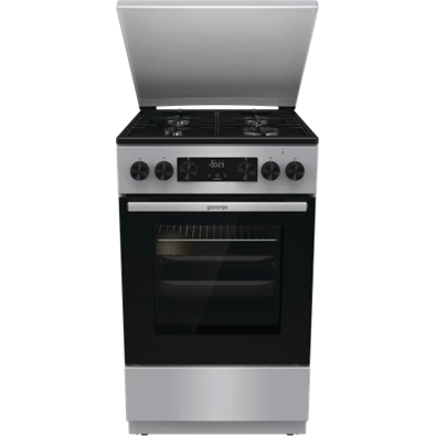Gorenje GK5C63SH szürke, szabadonálló, gáz, kombinált, főzőzóna: 4, sütő:70L, grill, tűzhely