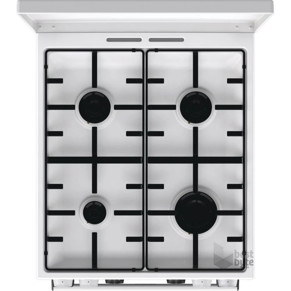 Gorenje GK5C64WH fehér, szabadonálló, gáz, kombinált, főzőzóna: 4, sütő:70L, grill, tűzhely