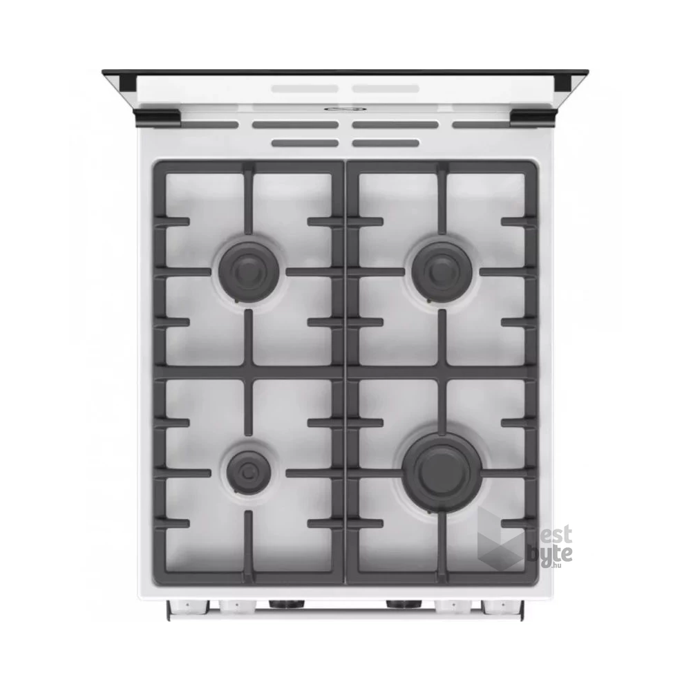 Gorenje GKS5C70WF fehér, szabadonálló, gáz, kombinált, főzőzóna: 4, sütő:70L, grill, tűzhely