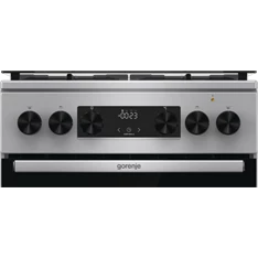 Gorenje GKS5C70XF inox kombinált tűzhely